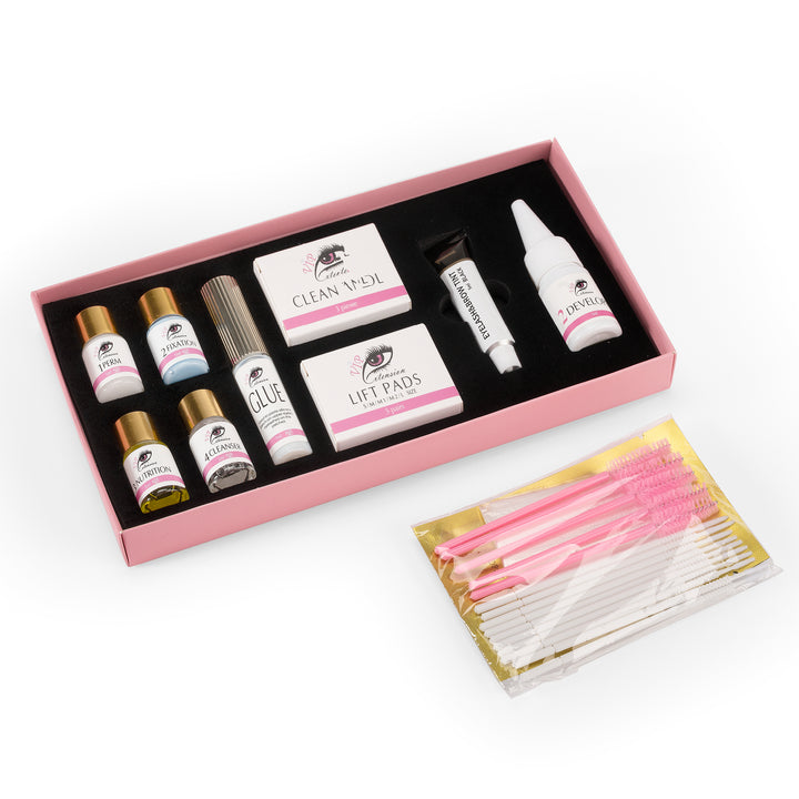 Kit Laminazione Ciglia e Sopracciglia con Tinta Nero